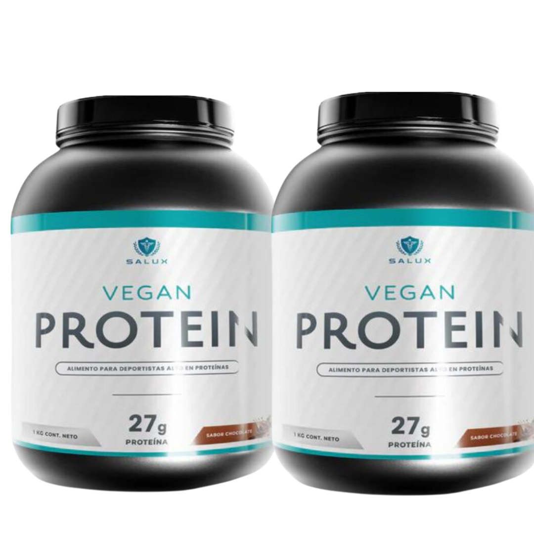 PACK 2 PROTEINAS SALUX VEGAN PROTEIN 1 KG