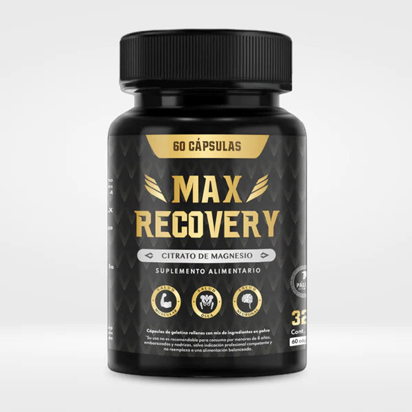 MAXRECOVERY | Citrato de Magnesio Premium