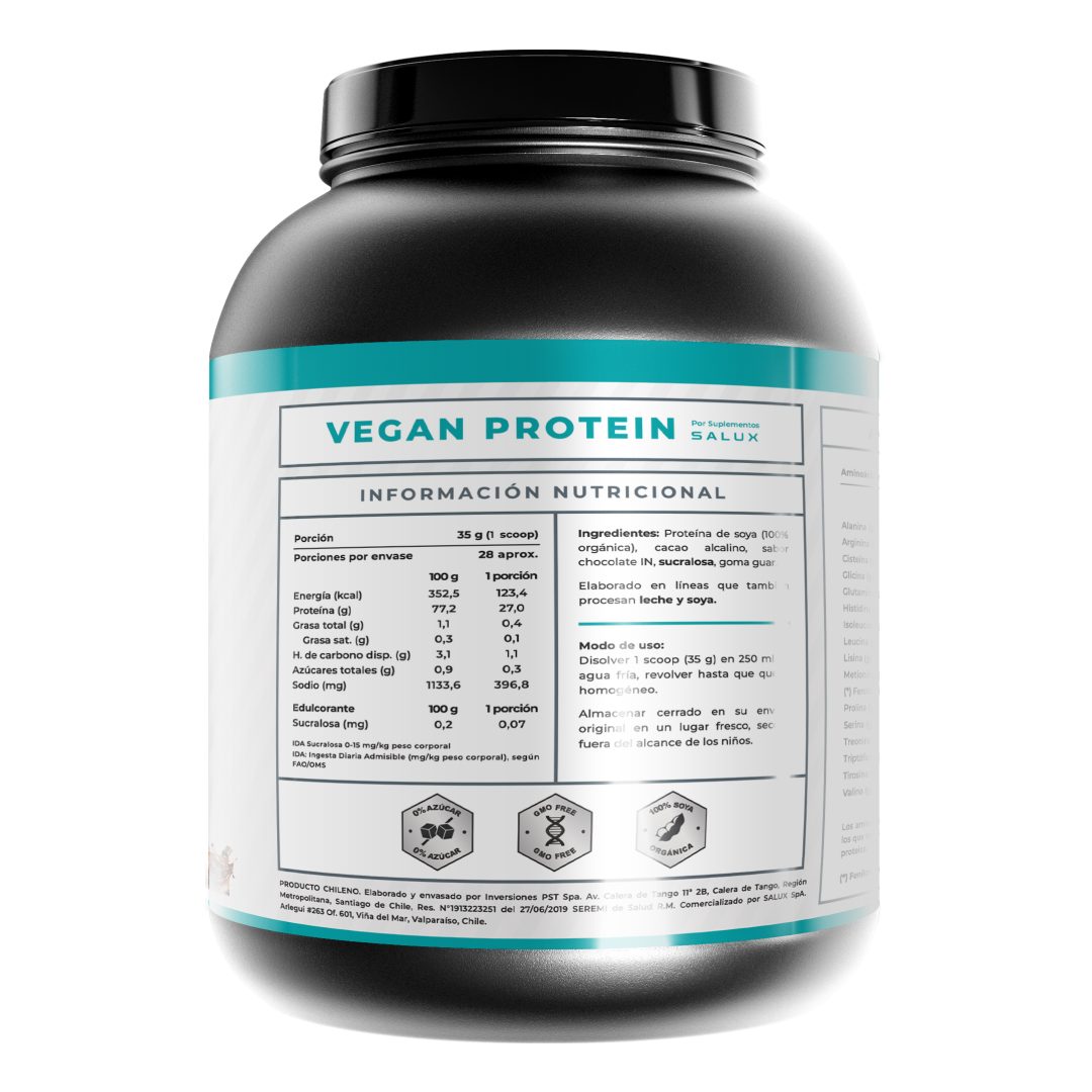 PACK 2 PROTEINAS SALUX VEGAN PROTEIN 1 KG